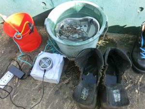 安全靴の消臭・除菌にも活用されるオゾン水